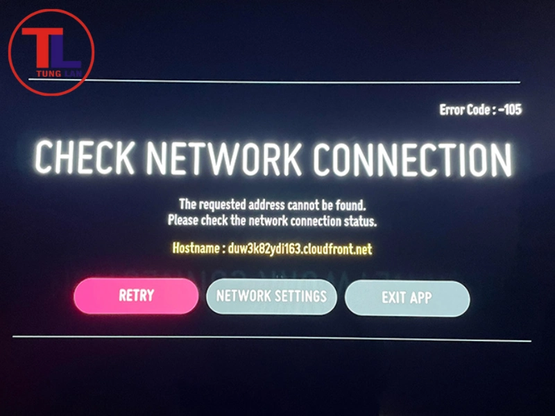 tivi samsung bị lỗi mạng