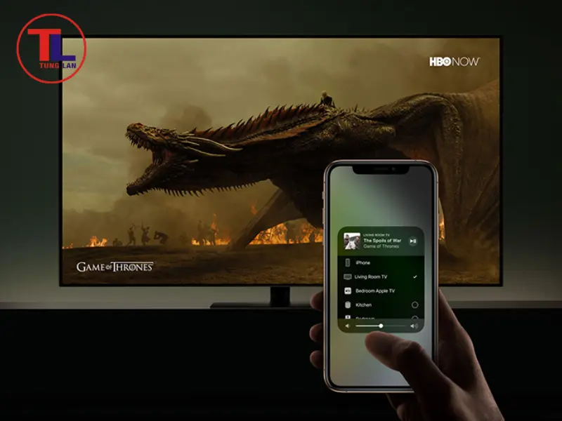 airplay không hoạt động trên tv samsung