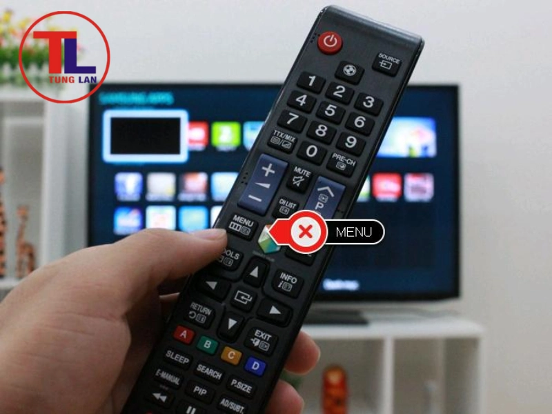 Tivi Samsung bị loang màu