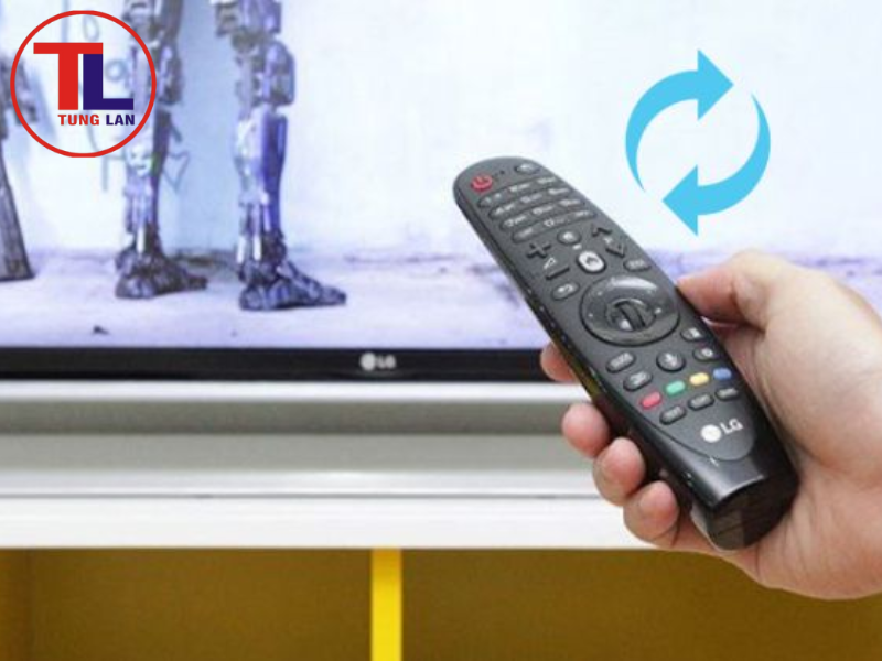 Đảm bảo tivi nhận được tín hiệu từ remote