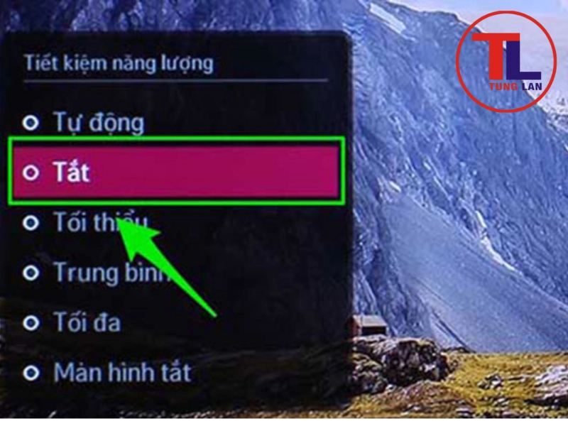 Kiểm tra chế độ Tiết kiệm điện (Eco Sensor)