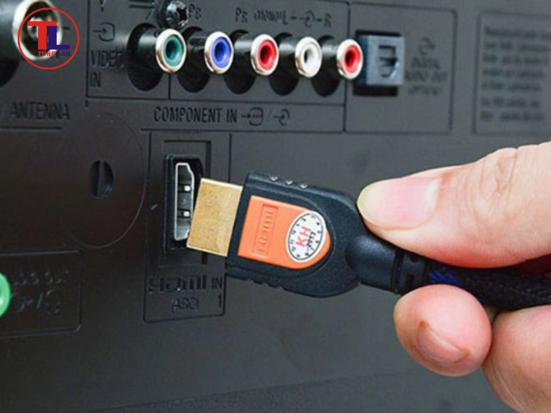 Kiểm tra dây cáp kết nối (HDMI, Anten)