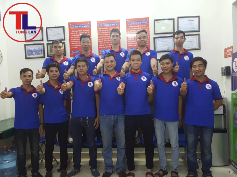 Đội ngũ nhân viên kỹ thuật cao tại tunglan.com.vn luôn đáp ứng đầy đủ yêu cầu khách hàng đặt ra