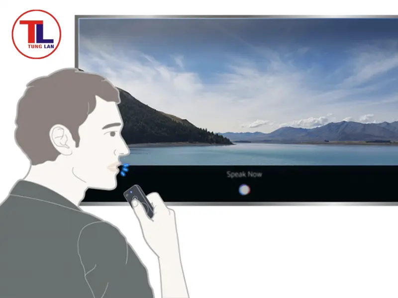 cài đặt giọng nói cho tivi samsung
