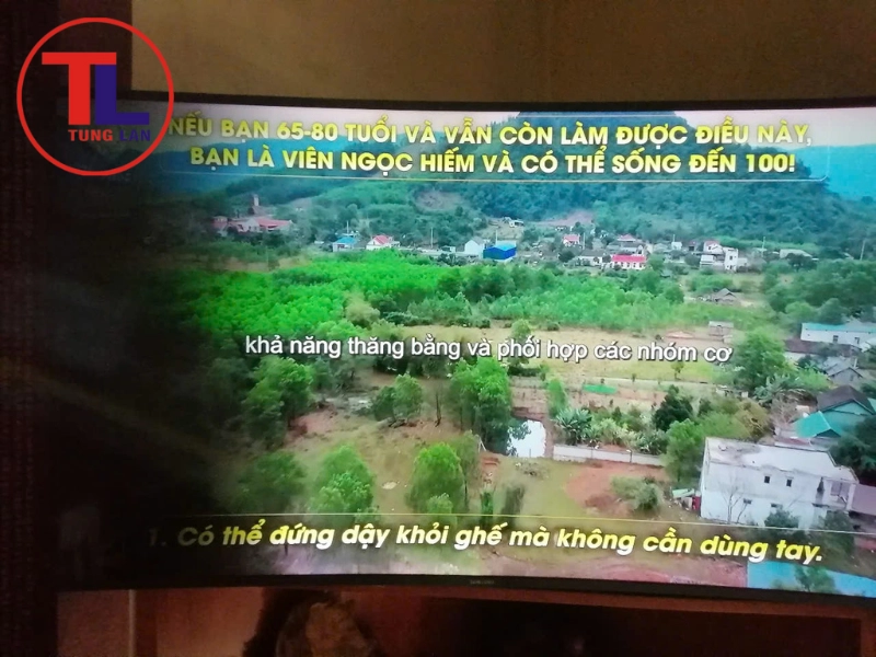 Tivi bị tối một bên (trái/phải)