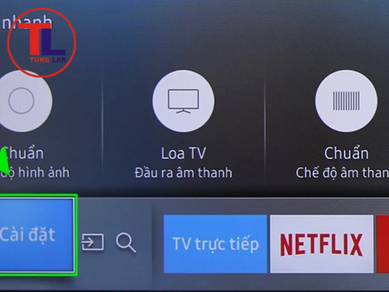 Cài đặt để cập nhật phiên bản mới nhất cho tivi