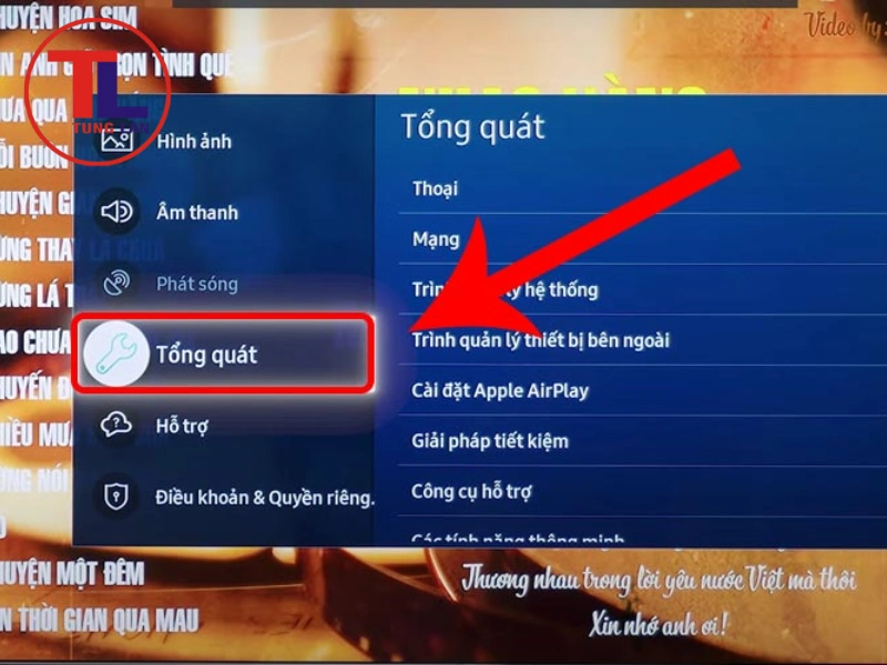 màn hình tivi Samsung bị màu xanh lá