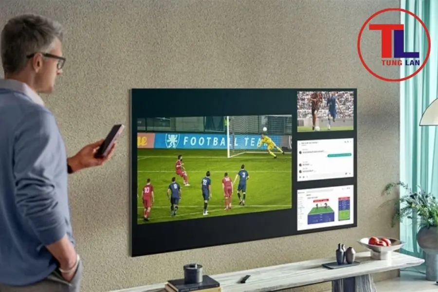 Multi View TV Samsung Cách Chia Màn Hình Đa Nhiệm Hiệu Quả