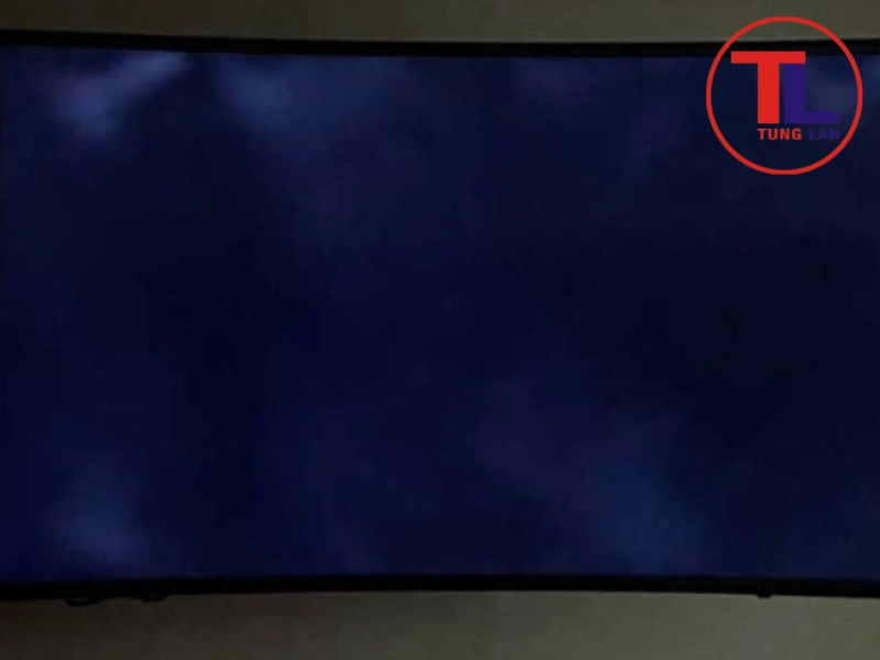 Tivi bị tối đen toàn bộ nhưng vẫn có tiếng