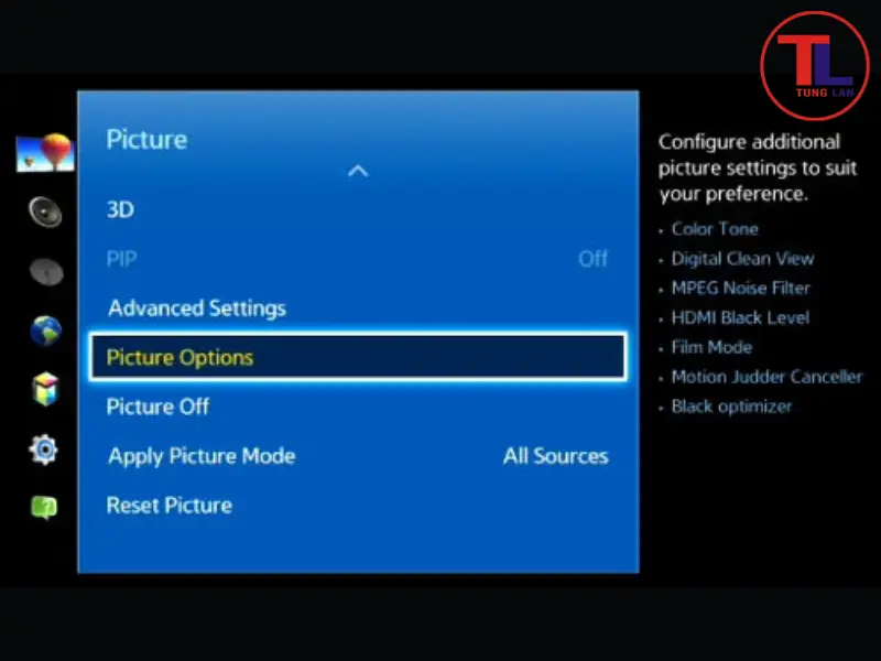 Các bước kích hoạt Film Mode
