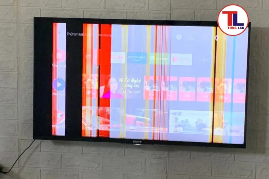 Tivi Sony bị sọc màn hình: Nguyên nhân, Cách tự sửa