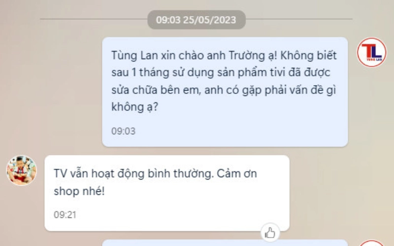 Feedback từ anh Trường sau 1 tháng sử dụng dịch vụ