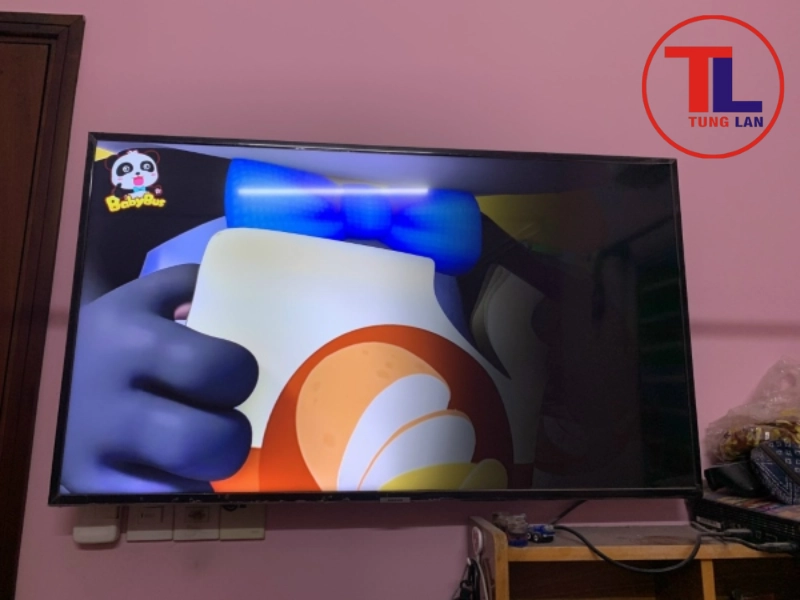 Tivi bị tối một nửa màn hình (trên/dưới/trái/phải)