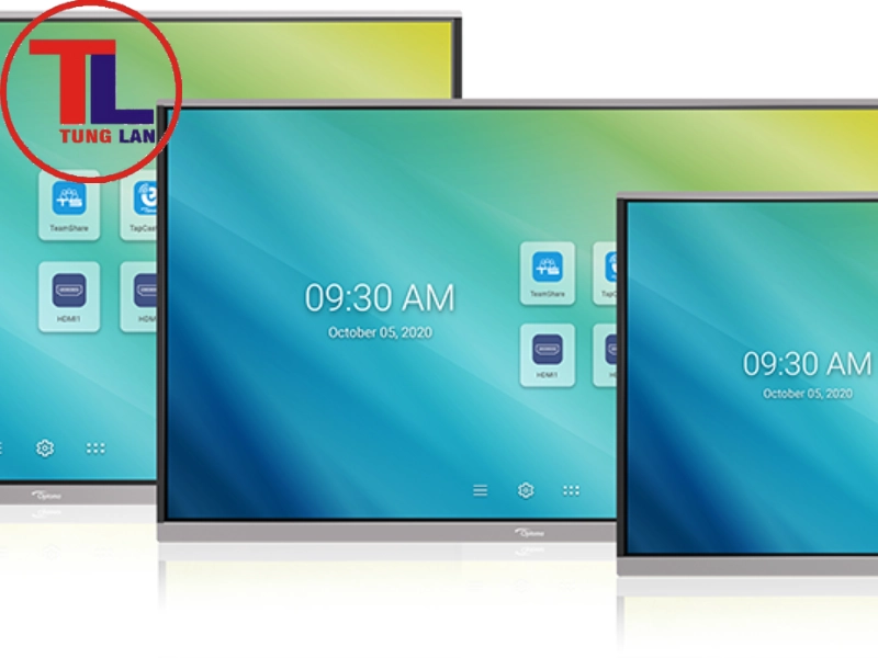 Màn hình tương tác cảm ứng có các kích thước và độ phân giải đa dạng phù hợp từng loại môi trường