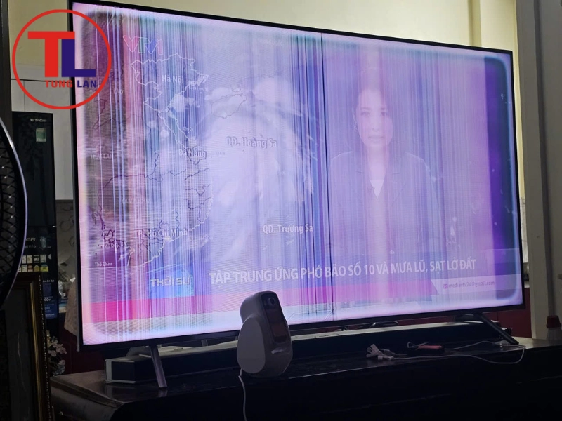 Hỏng tấm Panel màn hình tivi Samsung (Tab màn hình)