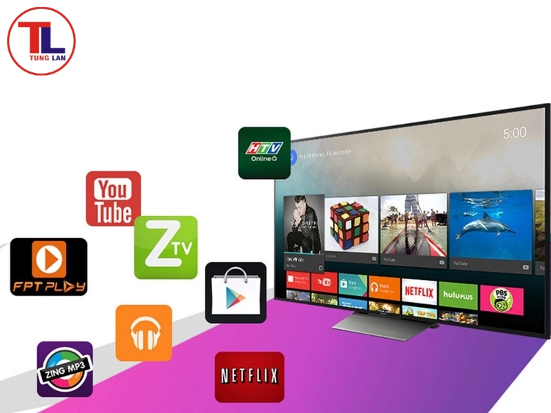 cài ứng dụng ngoài cho smart tv samsung