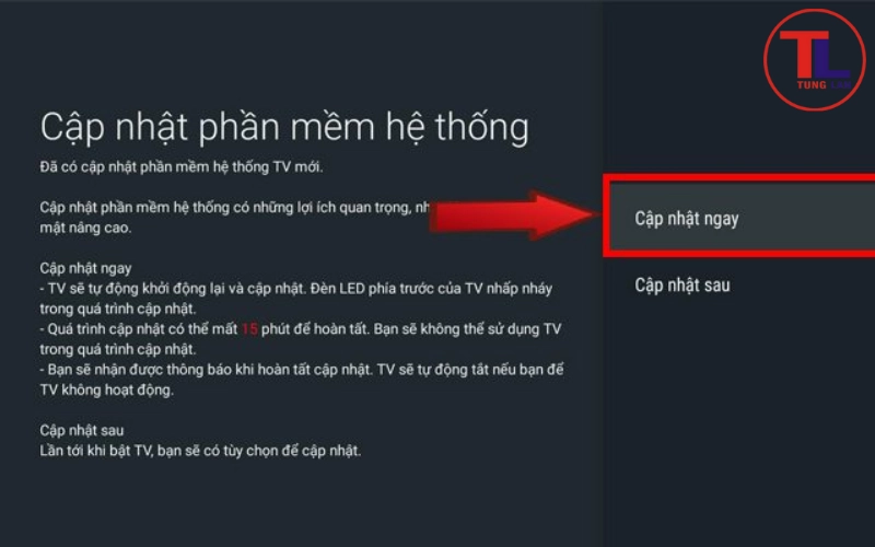 Cập nhật phần mềm (firmware) cho soundbar và tivi