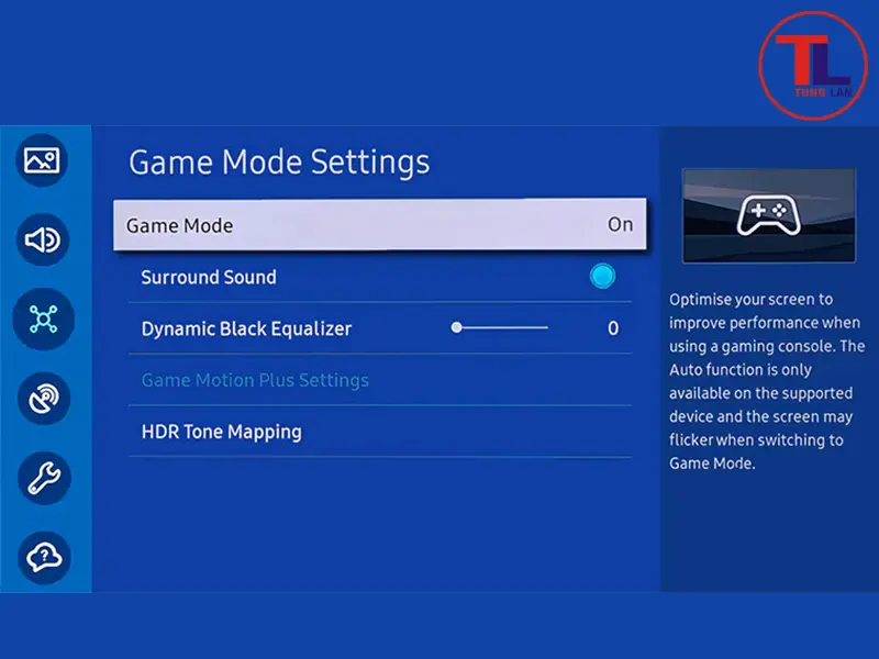 cách chỉnh hình ảnh tivi samsung đẹp nhất
