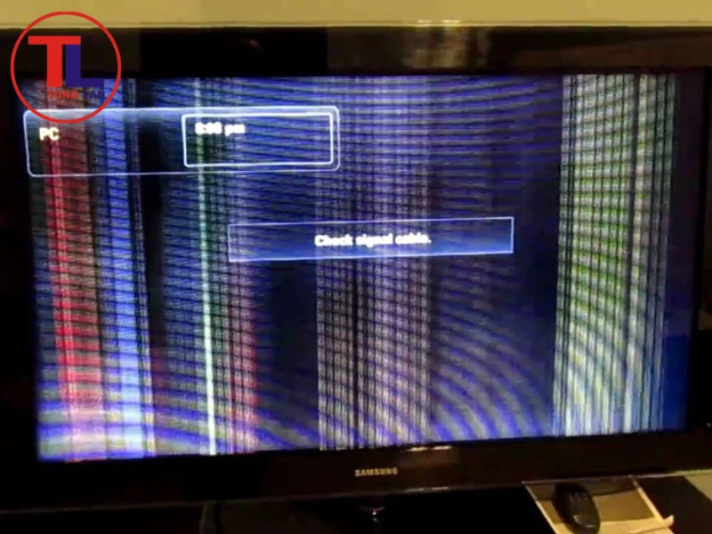 giá sửa tivi samsung bị sọc màn hình