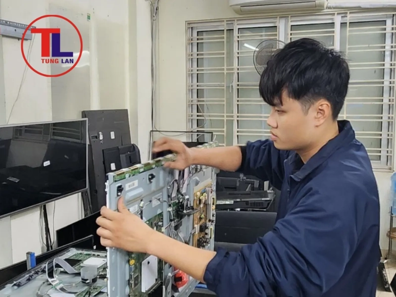 Quy trình 5 bước sửa Tivi chuyên nghiệp tại nhà