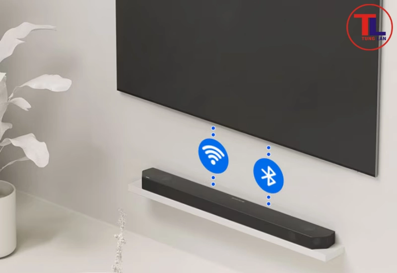 Kết nối qua wifi (chỉ một số soundbar Samsung cao cấp)
