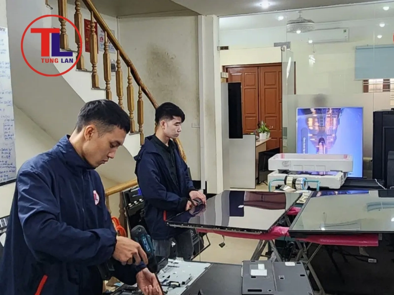 Quy trình sửa tivi tại quận Ba Đình chuyên nghiệp ở Tùng Lan