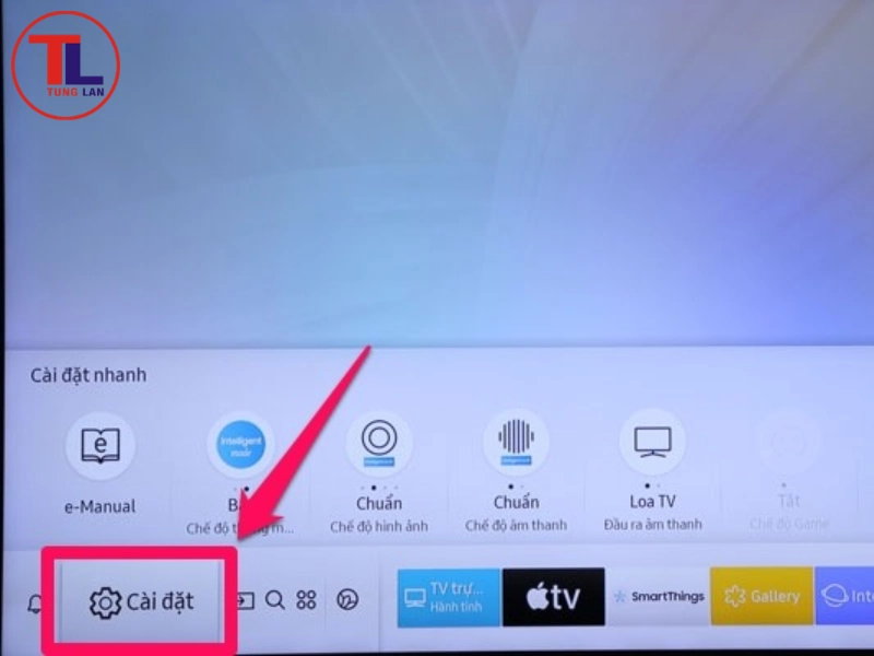 tivi samsung nháy đèn đỏ không lên hình