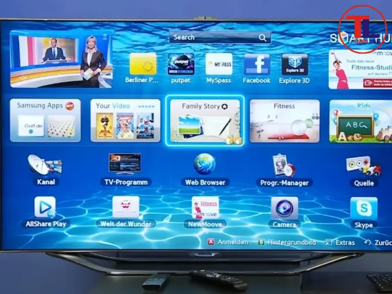 cách cắm usb vào tivi samsung