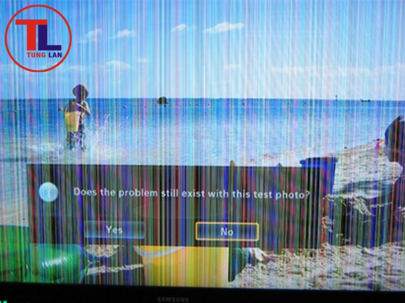 tivi samsung bị trắng màn hình