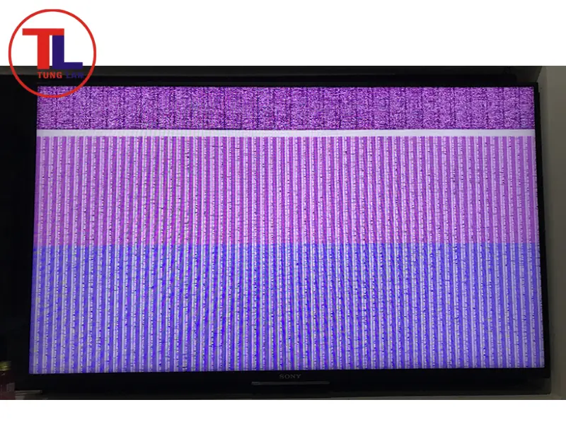Lỗi panel màn hình tivi Sony