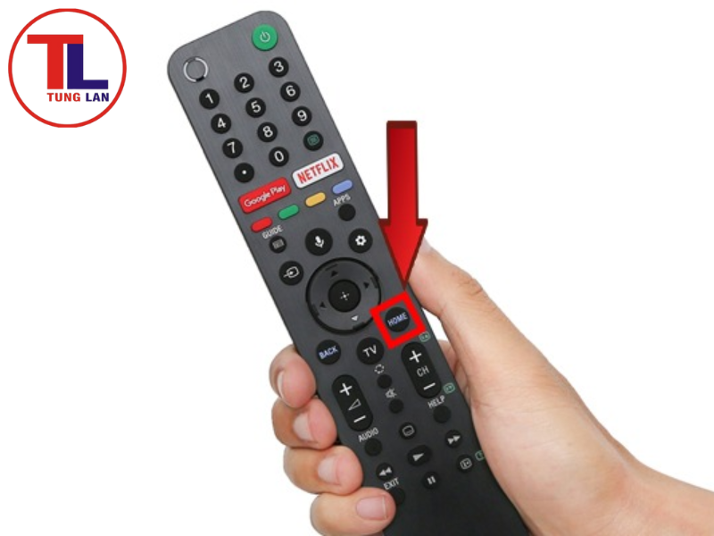 Các bước thiết lập lại kết nối giữa remote giọng nói và tivi Sony