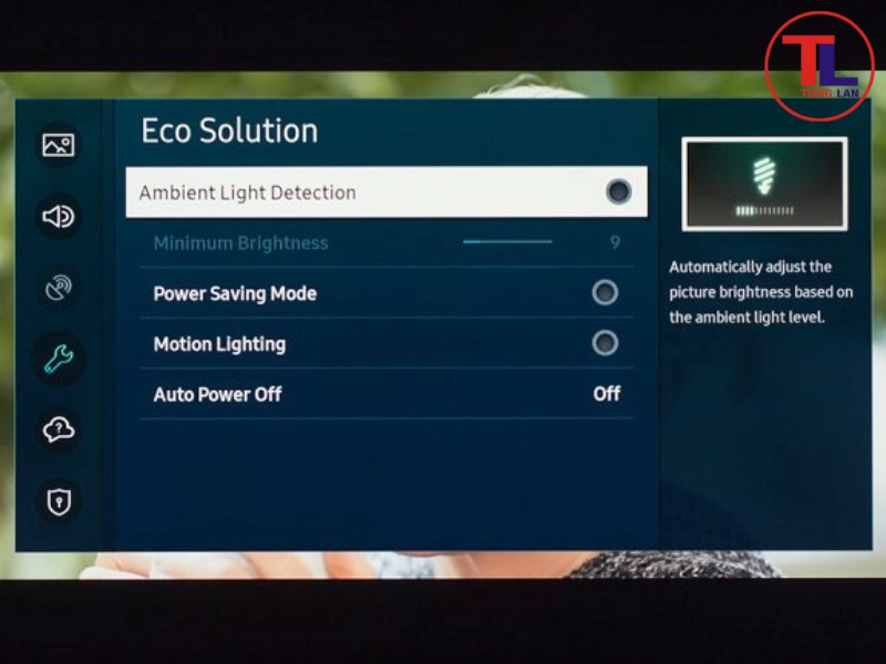 Kiểm tra chế độ Tiết kiệm điện (Eco Solution)