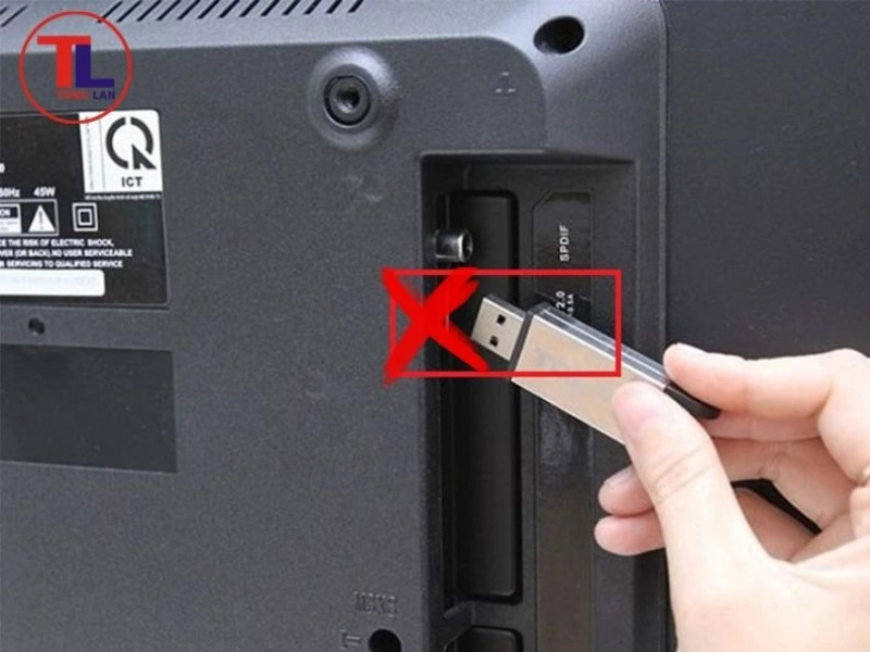 tivi samsung không nhận usb