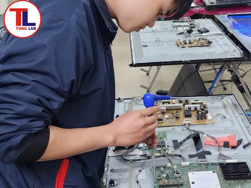 Bảng giá sửa chữa lỗi tivi không lên hình (tham khảo)