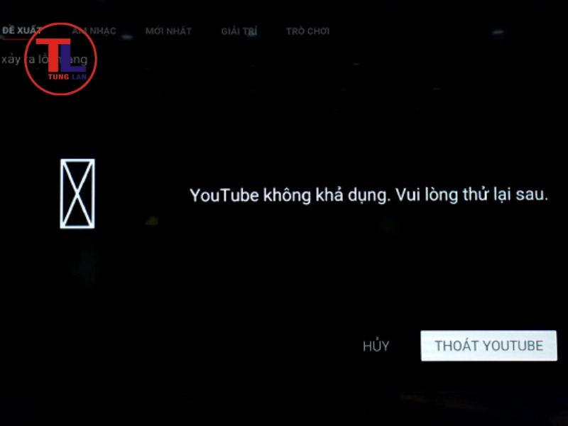 Tivi Sony không vào được YouTube: Nguyên nhân và 5 cách xử lý 