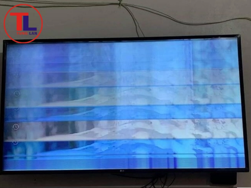 giá sửa tivi lg bị sọc ngang màn hình
