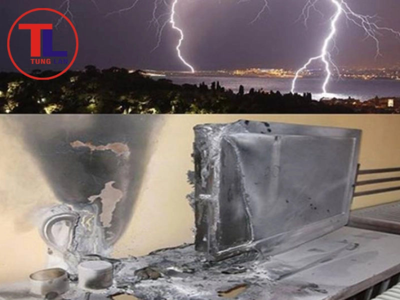 Cách nhận biết tivi bị sét đánh (Chính xác 99%)