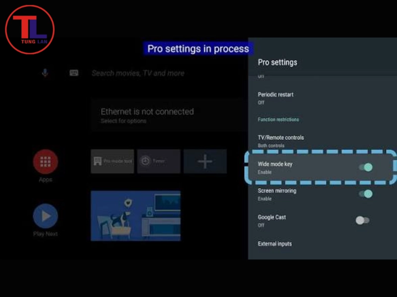 tivi bị thu nhỏ màn hình sony tivi bị thu nhỏ màn hình sony
