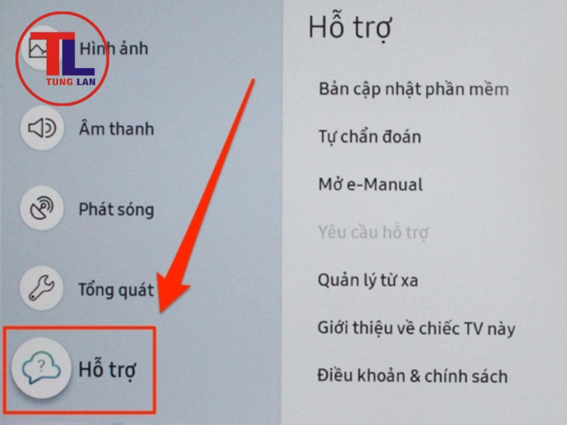 tivi Samsung nháy đèn đỏ 3 nhịp