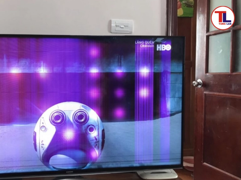 Tivi bị nhòe màu, loang màu hoặc sai màu