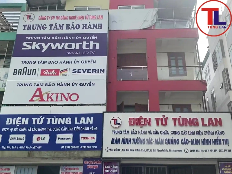 sửa tivi Hòa Bình Green City 505 Minh Khai