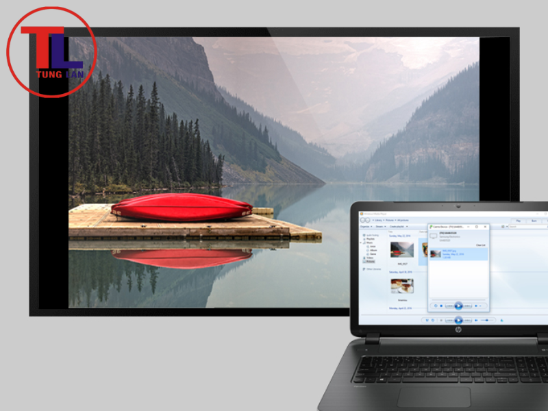 Cách kết nối laptop với tivi đơn giản