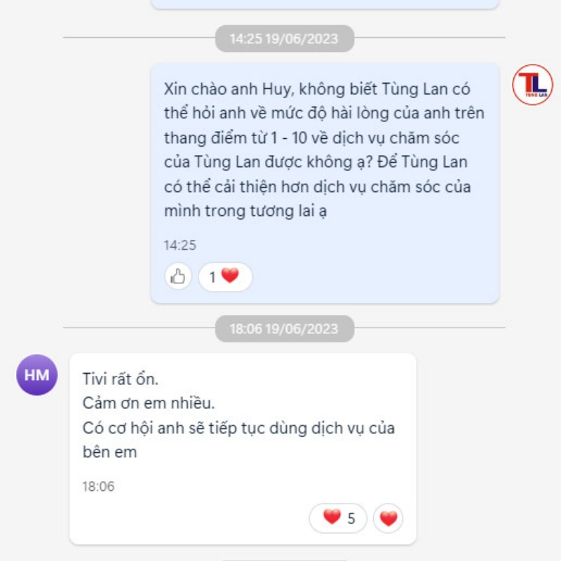 Chia sẻ quý giá từ anh Huy mà Tùng Lan nhận được
