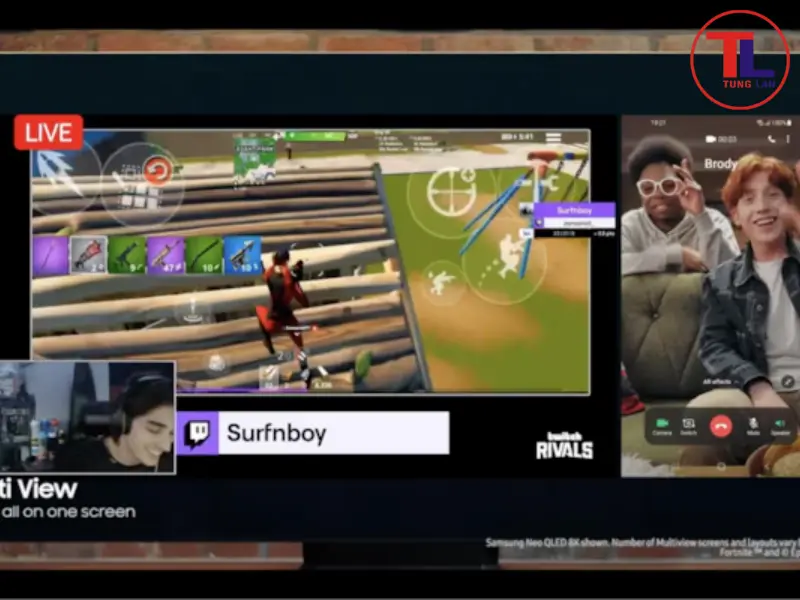 multi view samsung tv