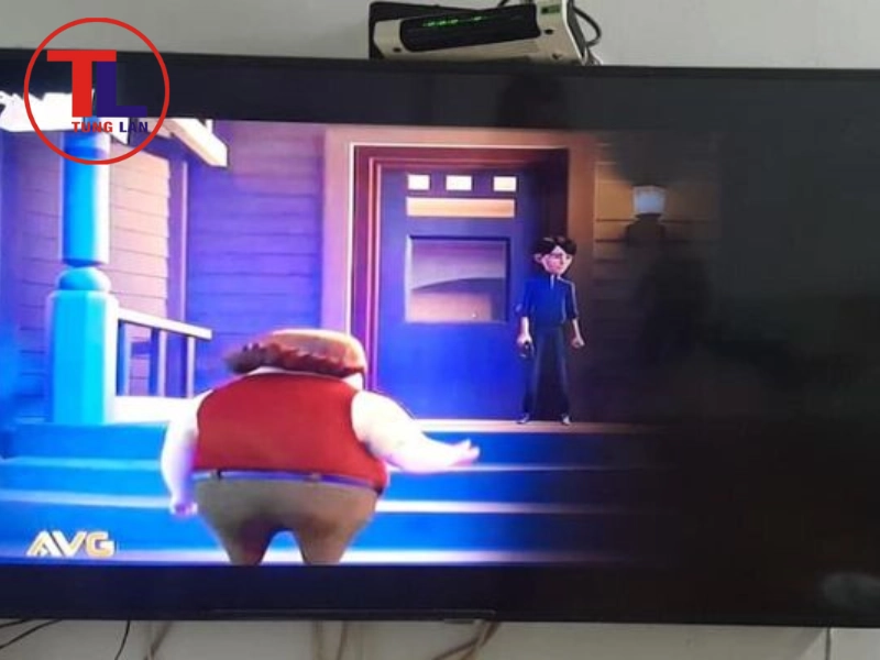 Màn hình có vùng tối hoặc sáng không đều