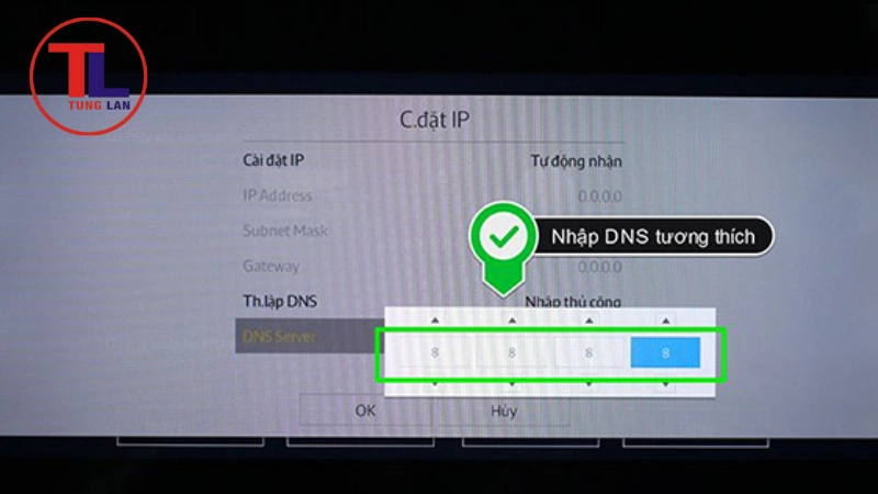 Cài đặt DNS thủ công