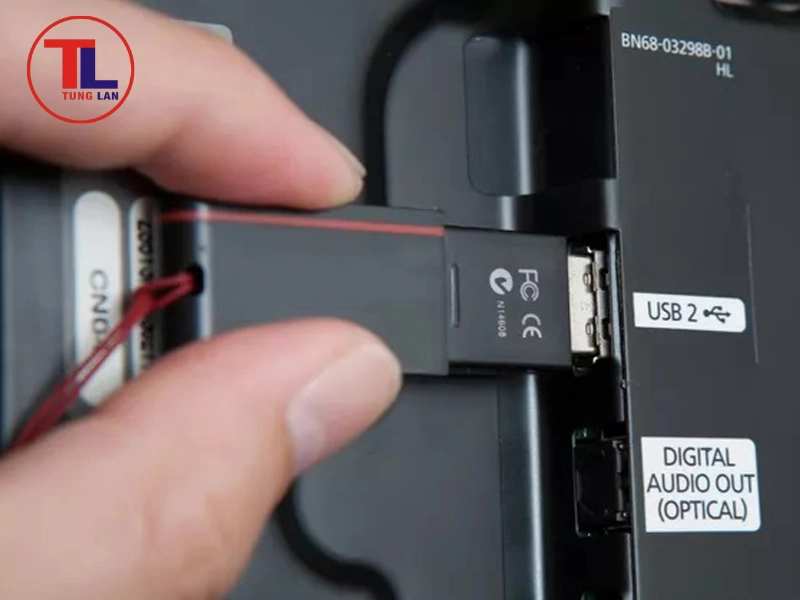 Cập nhật phần mềm qua USB (nếu tivi không vào được Internet)