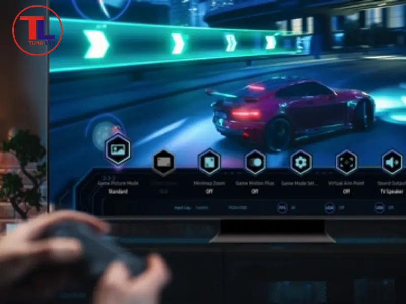 cách bật chế độ game trên tivi samsung