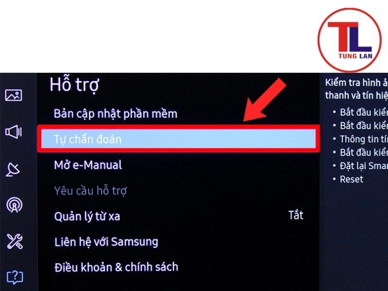 tivi samsung không nhận điều khiển