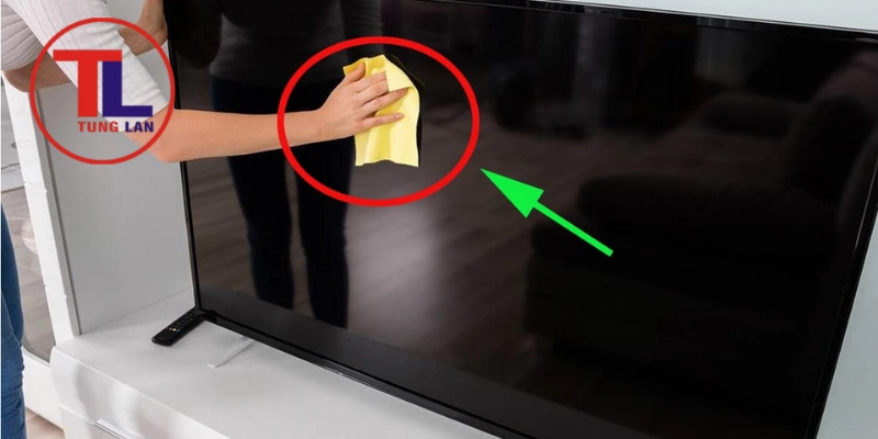 Tivi Samsung bị loang màu